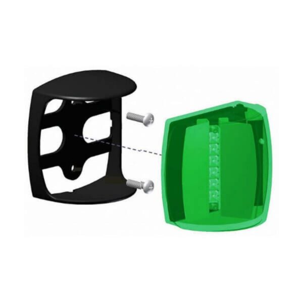 "Hella Naviled Pro 3Nm Starboard Navigation Lamp - Black or White Shroud"