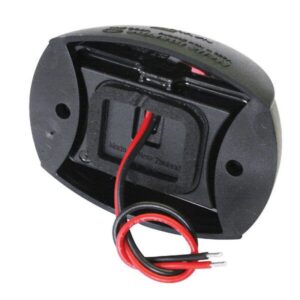 "Hella LED Navigation Light - White Port/Starboard - Illuminate Your Boat!"