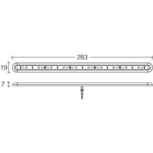 "Narva 12V High Powered LED Strip Lamp 283mm - 87553 | Bright Lighting Solution"