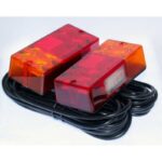 12V LED Submersible Trailer Lamp Twin Pack - Narva 93642Tp