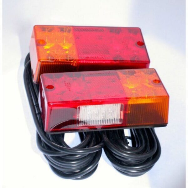 12V LED Submersible Trailer Lamp Twin Pack - Narva 93642Tp