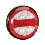 Narva 94318 9-33V LED Rear Stop & Direction Indicator Lamp with Red LED Tail Ring