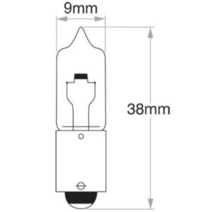 Oex Bayonet Globe 24V 21W Standard