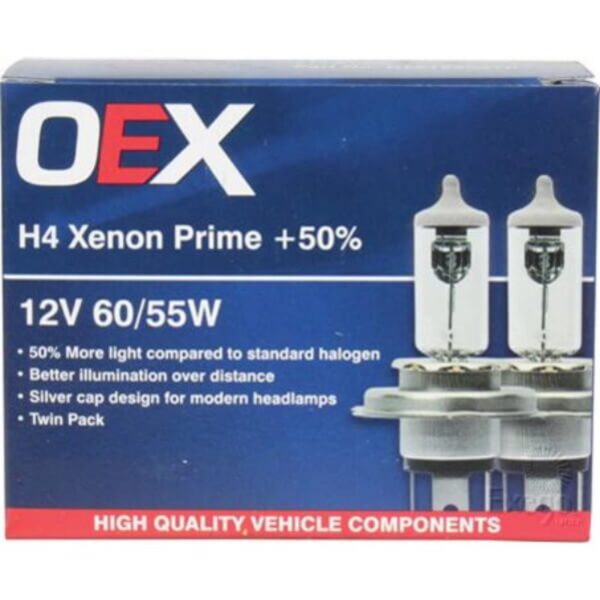 Oex H1 Globe 12V 55W Plus 50 - 1 Piece