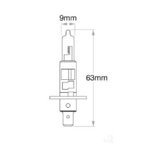 Oex H1 Globe 12V 55W Standard - 1 Piece
