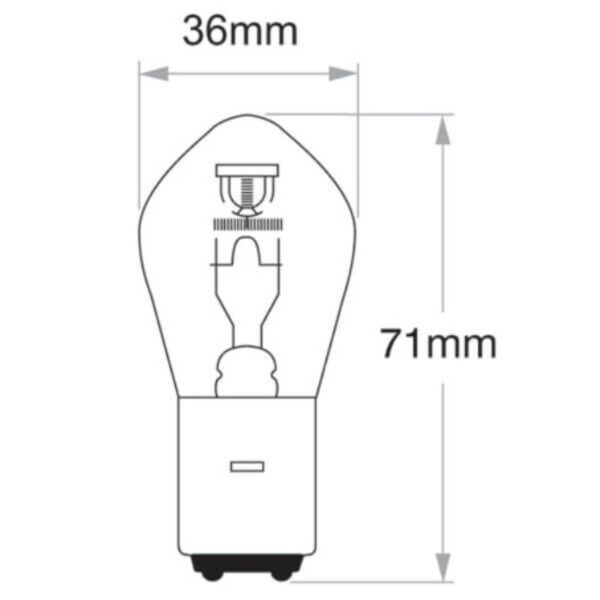 "Oex S2 Globe 12V 45/40W Standard: High-Performance Lighting for Your Home"