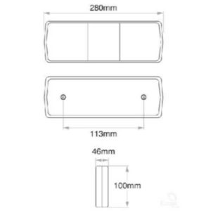 Oex Stop/Tail/Indicator Light Led 9 To 33V