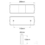 Oex Stop/Tail/Indicator Light Led 9 To 33V