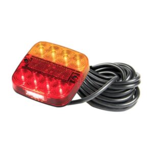 Led Autolamps 99Arlm10 Stop/Tail/Ind/Reflector/Licence Combination Lamp With 10M Cable