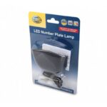 "Hella LED Number Plate Lamp with Super Seal Connector - Brighten Your Vehicle Today!"