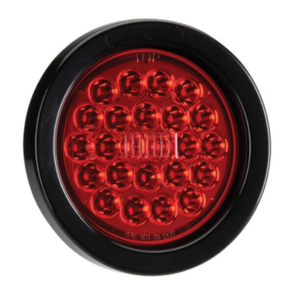 Narva 94046 9-33V LED Rear Stop/Tail Lamp Kit (Red) with Vinyl Grommet - Brighten Your Vehicle's Rear Lighting