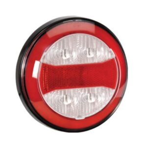 Narva 94320 9-33V L.E.D Rear Direction Indicator & Reverse Lamp w/ Red Stop/Tail Ring