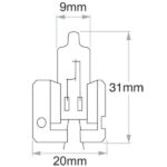 "Narva Halogen H2 Globe 12V 55W X511 - Brighten Up Your Home!"