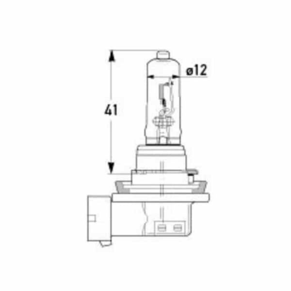 "Hella CB1265 HB3 Halogen Globe - Brighten Up Your Space!"