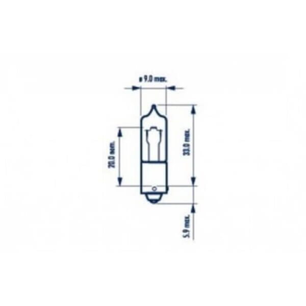 "Brighten Up Your Home with 24V/21W Narva Miniature Halogen Globe Bay9S"