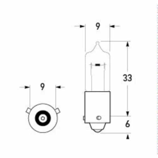 "Hella Bayonet Bulbs - Single Filament, Single Contact Bay9S - Buy Now!"