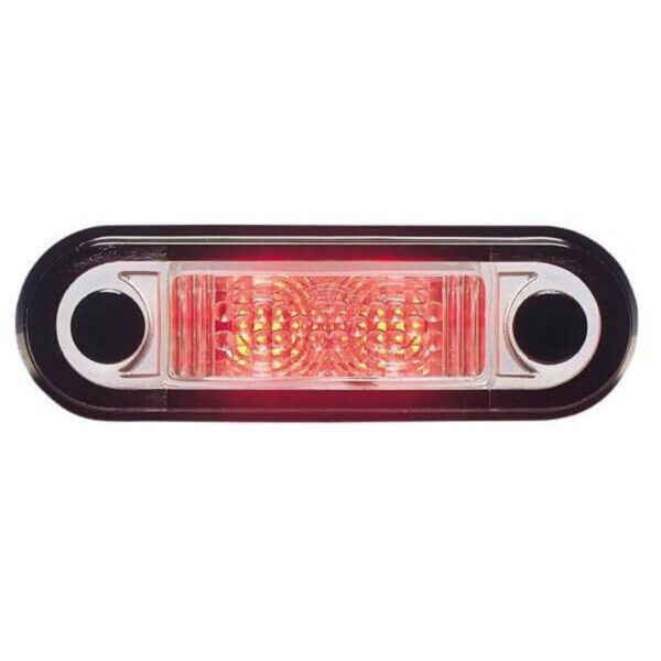 "Hella LED Recess Mount Rear Position/End Outline Lamp - Brighten Your Vehicle's Rear View!"