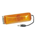 "Narva Indicator Lamp - Side Sealed Amber with Self Ground Grey Base - Illuminate Your Vehicle!"