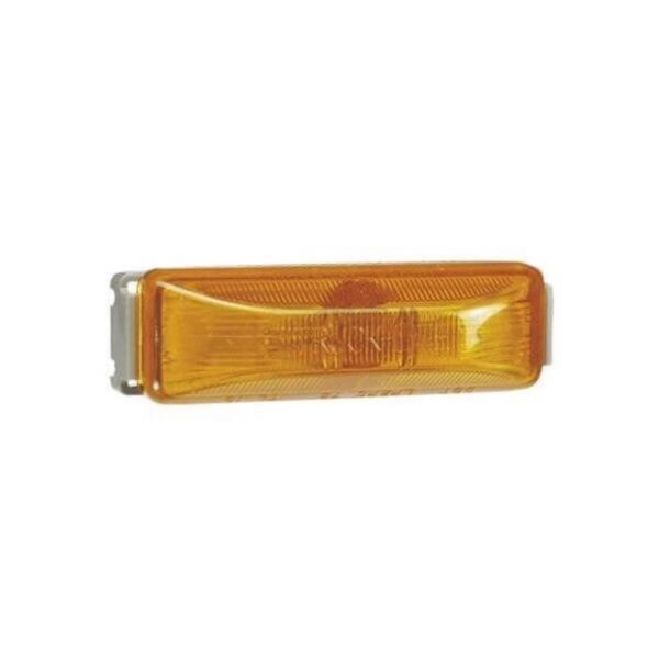 "Narva Indicator Lamp - Side Sealed Amber with Self Ground Grey Base - Illuminate Your Vehicle!"