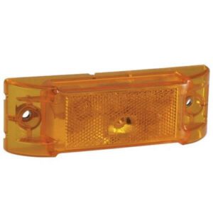 "Sealed Amber Forward Marker Lamp with Inbuilt Reflector - Enhance Visibility & Safety"