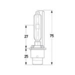 "Hella HID Globe 12V/24V 35W Xenon Gas Discharge - 1 Piece"