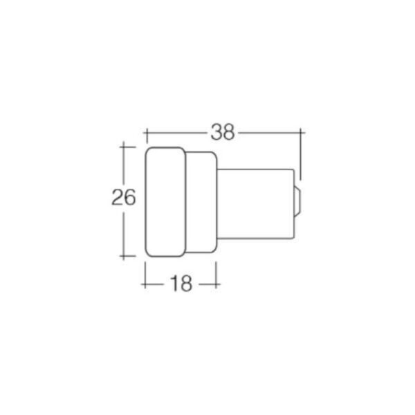 "Narva 72570BL 12V 20W Alarm Reversing Ba15S Reverse - Secure Your Vehicle Now!"