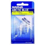 "Narva Premium 12V 5W Wedge Globe - Arctic Blue T-10mm W2.1 X 9.5D"
