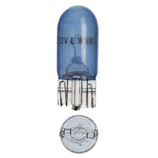 "Narva Premium 12V 5W Wedge Globe - Arctic Blue T-10mm W2.1 X 9.5D"