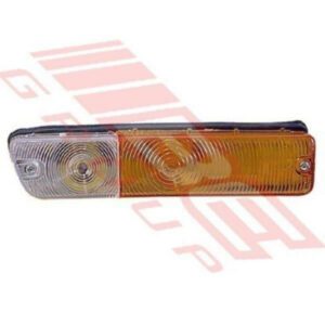 Nissan B110 1200 Ute 1970 - 83 Bumper Lamp - Righthand - Amber/Clear