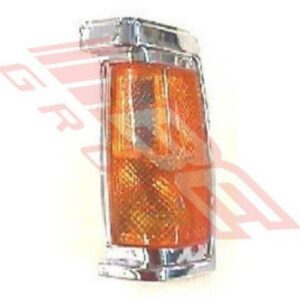 Nissan Navara D21 1986 - 89 Corner Lamp - Righthand - All Chrome Trim