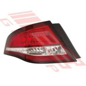 "Ford Falcon FG 2008 4 Door G6 Rear Lamp - Left Hand - Dark Red"