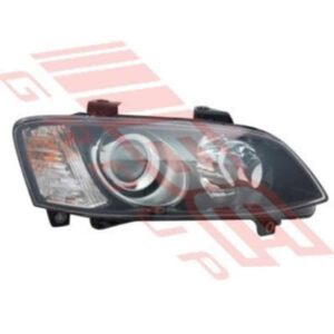 "2011 Holden Commodore Ve Series 2 SSV Headlamp - Right Hand - Black - Projector"