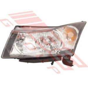 Holden Cruze 2009- Headlamp - Lefthand - Electric - Black