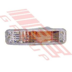 Honda Civic Ef 1990 - 91 Bumper Lamp - Lefthand - Clear/Amber Inner