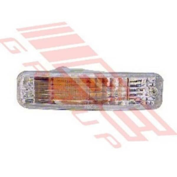 Honda Civic Ef 1990 - 91 Bumper Lamp - Righthand - Clear/Amber Inner