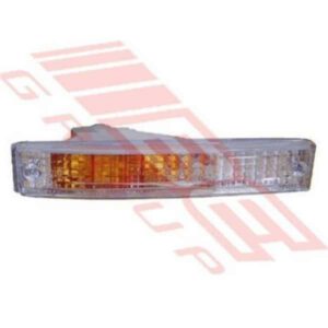 Honda Civic Ef Sdn 1990 - 91 Bumper Lamp - Lefthand - Clear/Amber Inner