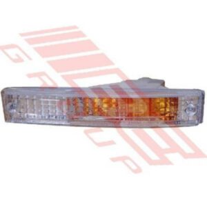 Honda Civic Ef Sdn 1990 - 91 Bumper Lamp - Righthand - Clear/Amber Inner