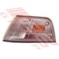 Honda Civic Ef Sdn 1988 - 89 Corner Lamp - Lefthand - Clear W/Amb Inner