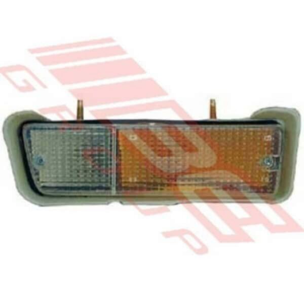 Holden Rodeo 1974-82 Bumper Lamp - Righthand - Amber/Clear