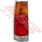 Holden Rodeo Kb 1981- Rear Lamp - Lefthand - Chrome Trim