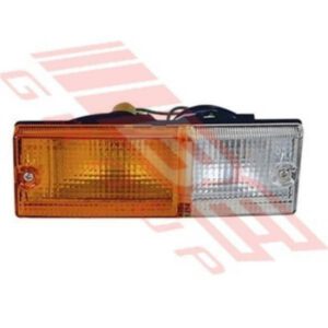 Holden Rodeo 1989-93 Bumper Lamp - Lefthand - Amber/Clear