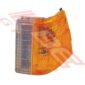 Mazda 323 Sdn - H/B 1981 - 82 Corner Lamp - Lens - Righthand - Amber+Clear
