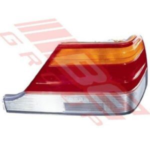 Mercedes Benz W140 S Class 1992-94 Rear Lamp - Righthand - Amber/Red/Clear