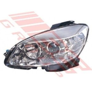 Mercedes Benz W204 C Class 2006-09 Headlamp -  Lefthand - Electric