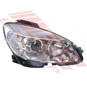 Mercedes Benz W204 C Class 2006-09 Headlamp - Righthand - Electric