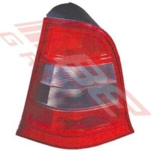Mercedes Benz W168 A Class 1997-02 Rear Lamp - Lefthand - Red/Clear