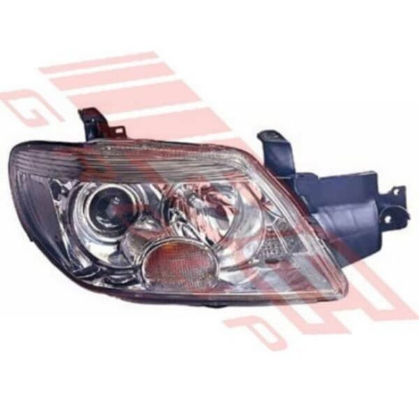 Mitsubishi Airtrek 2005 - Headlamp - Righthand - Manual - Chrome