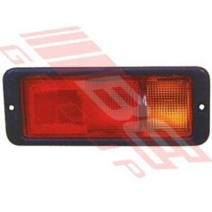 Mitsubishi Pajero 1991 - 97 Rear Bumper Lamp - Righthand - Red/Orange