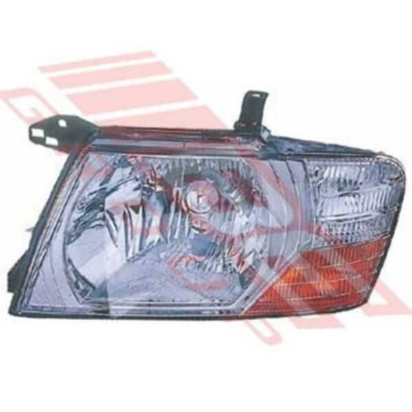 Mitsubishi Pajero 2000 - Headlamp -  Lefthand - Chrome
