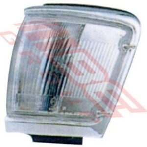 Toyota 4 Runner Surf 1992- Corner Lamp - Lefthand - Clear - Chrome Trim